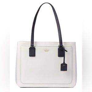 Kate Spade Classic Black and White Tote